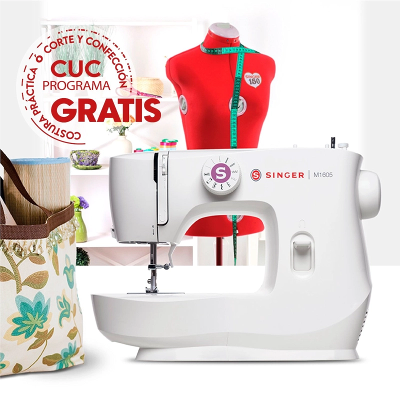 MÁQUINA DE COSER SINGER M1605 70W - 4