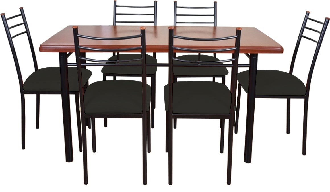 COMEDOR RANCO 6 SILLAS - 1