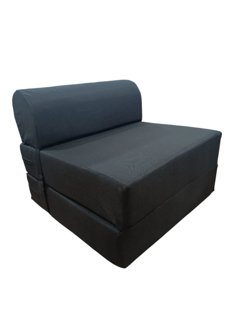 SOFA CAMA ESPUMA GREY NEGRO 190X75X18 - 2
