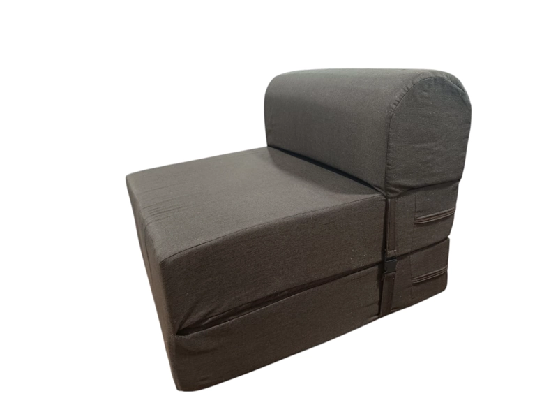 SOFA CAMA ESPUMA GREY  CHOCOLATE 190X65X18 - 1