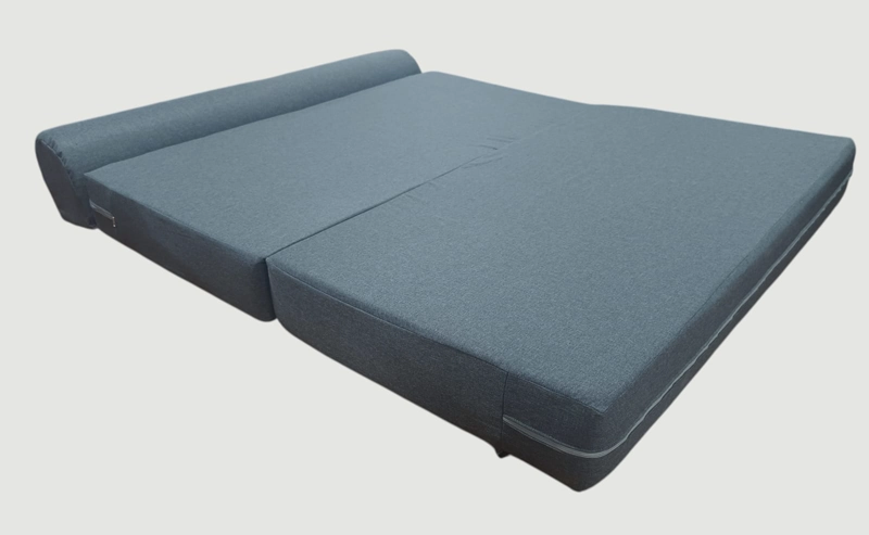 SOFA CAMA ESPUMA GREY  GRIS 190X150X18 2 PLAZAS - 4