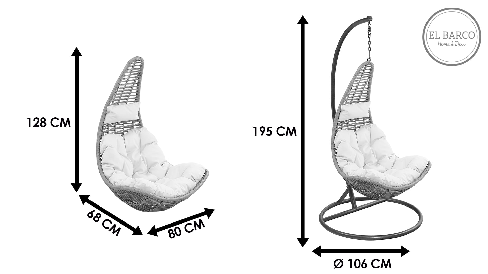SILLA COLGANTE TERRA - 3