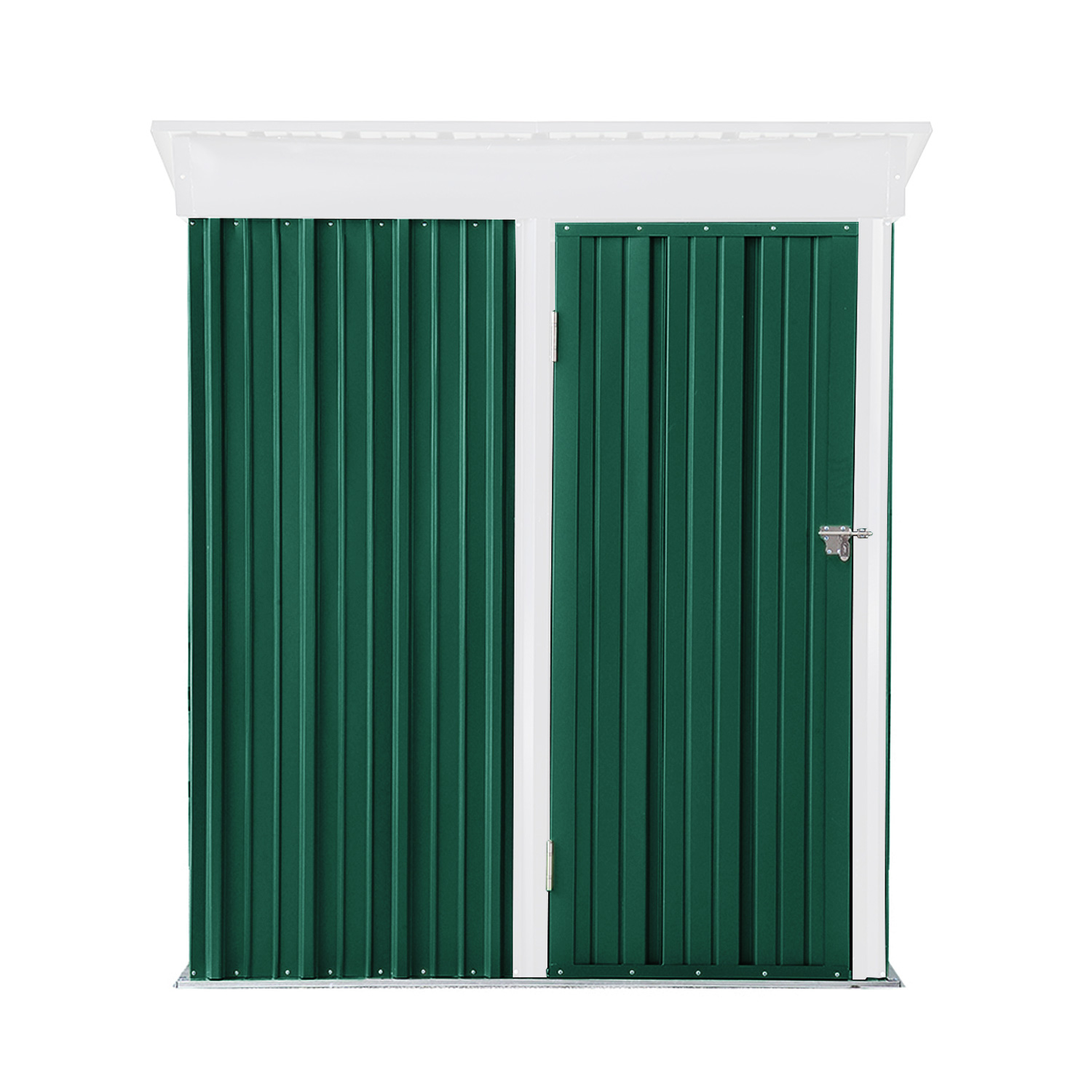 BODEGA ELBARCO.CL SH2003 JARDÍN 162 X 92 X 180 BO X SHED COLOR VERDE - 2
