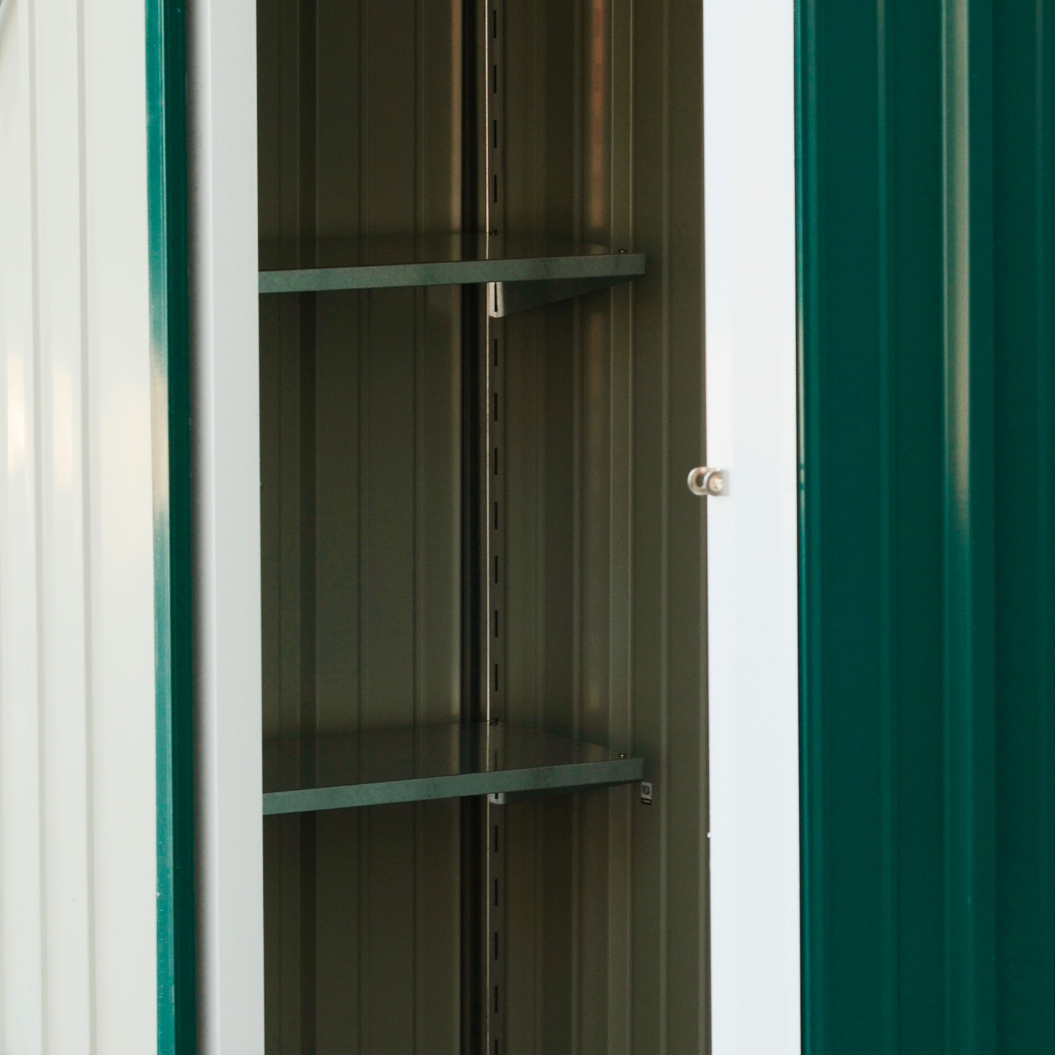 BODEGA ELBARCO.CL SH2003 JARDÍN 162 X 92 X 180 BO X SHED COLOR VERDE - 4