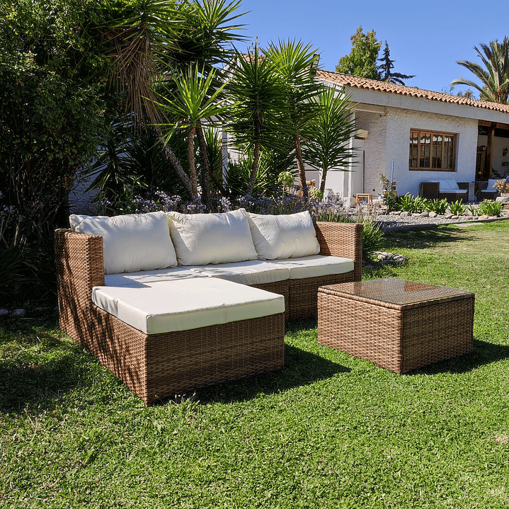 Juego Living Terraza Amanda 4 Pers - 1