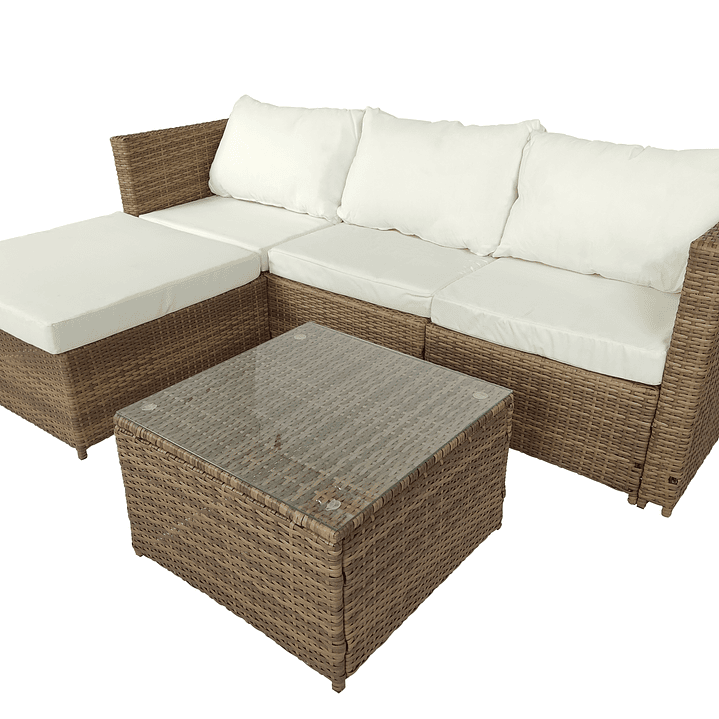 Juego Living Terraza Amanda 4 Pers - 4