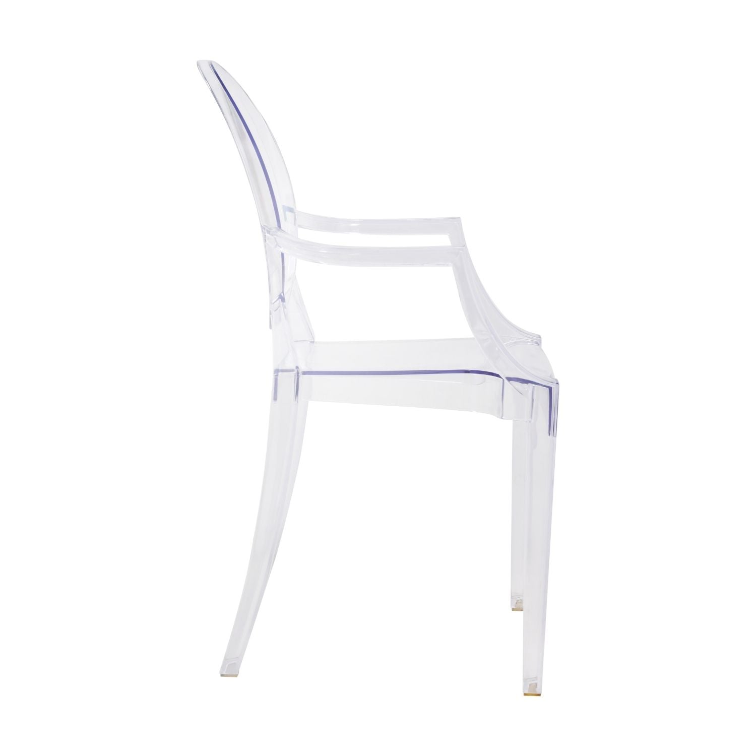 SILLA ELBARCO.CL LOUIS GHOST TRANSPARENTE CON BRAZOS PACK 4 UNIDADES - 4