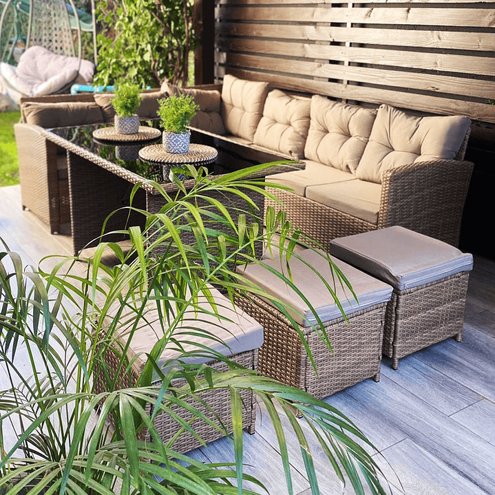 Juego Comedor Terraza Antonia 9 Personas - 1