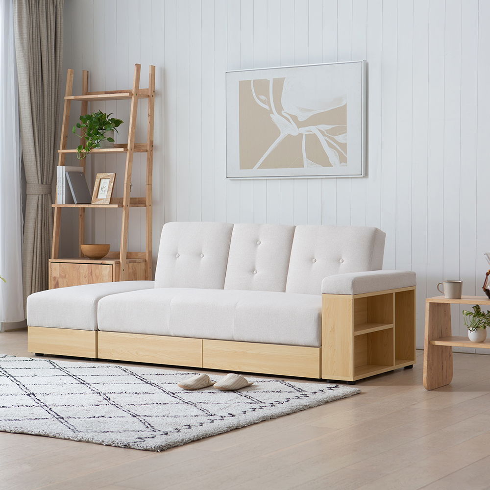 SOFÁ CAMA ALASKA BEIGE - 5