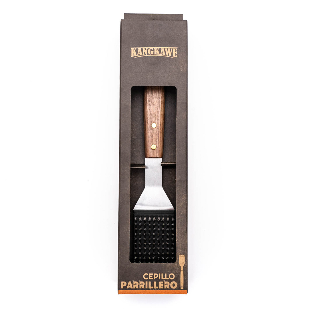 CEPILLO PARA LIMPIAR PARRILLA - 6