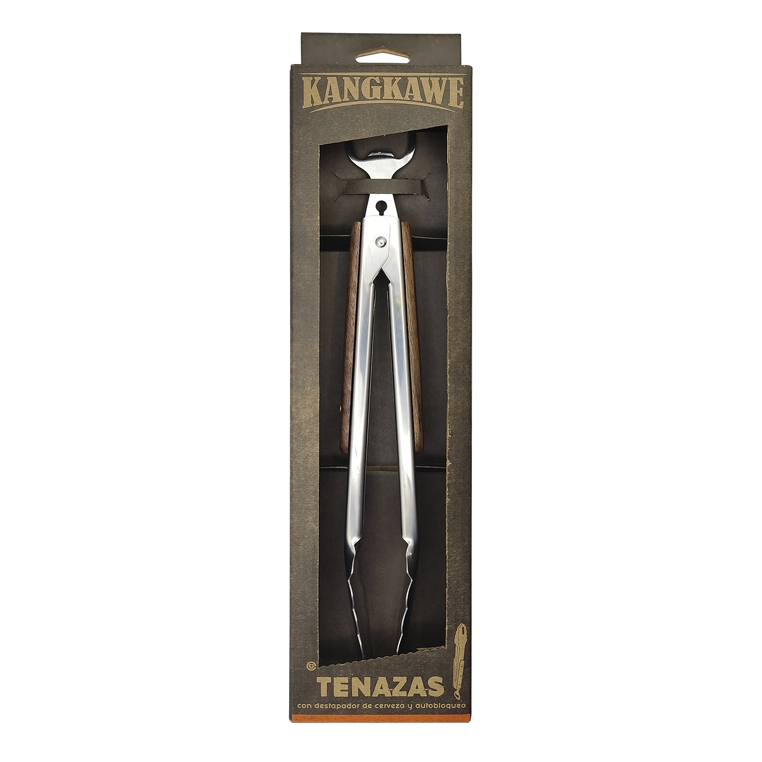 TENAZA PARRILLERA CON DESTAPADOR - 9
