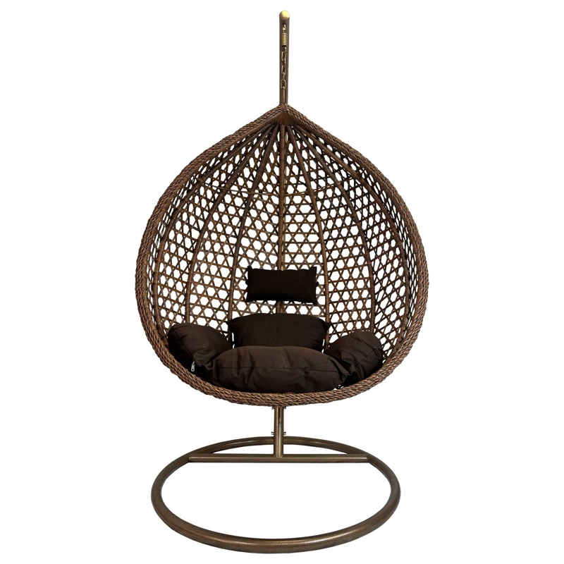 Silla Colgante Hawái M Chocolate Cojín Café - 2