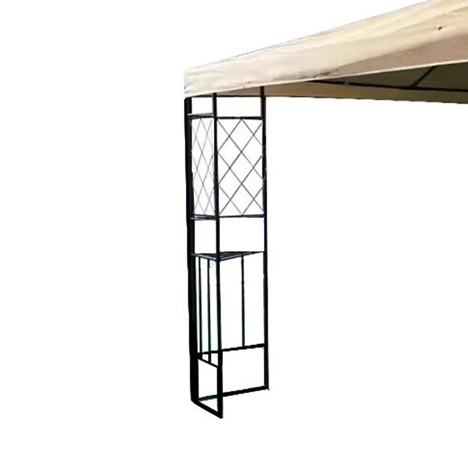 PE RGOLA 3X4MT COLOR CAFE - 2