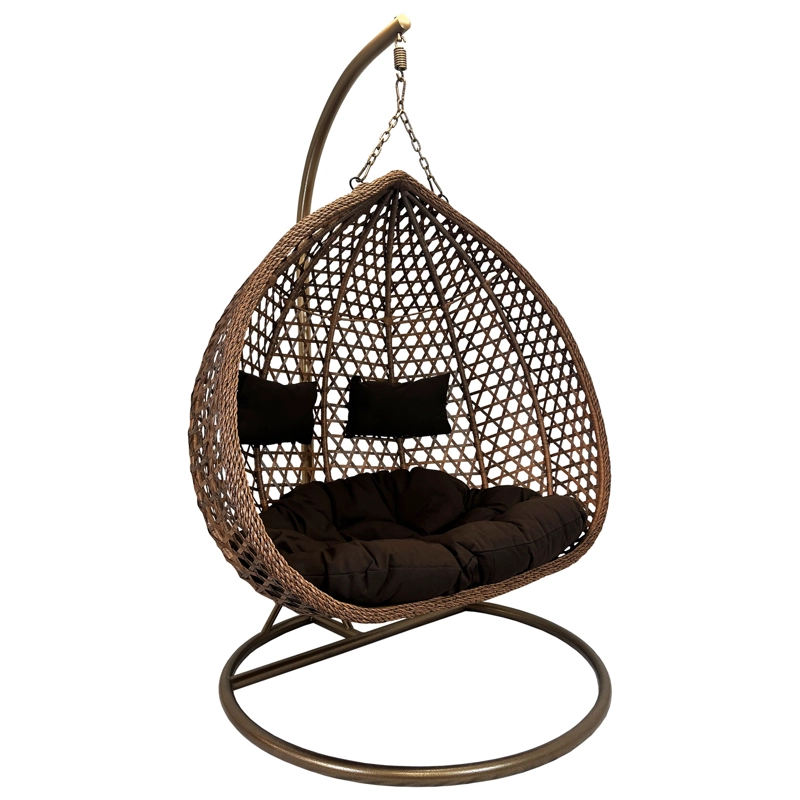 Silla Colgante Hawái XL Chocolate Cojín Café - 4