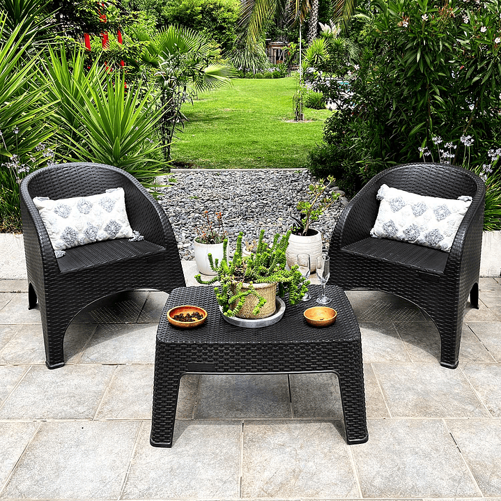 JUEGO TERRAZA BAI DUO CHOCOLATE - 2