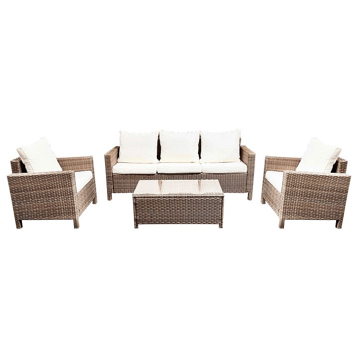 JUEGO LIVING TERRAZA ALICIA 5 PERSONAS - 5