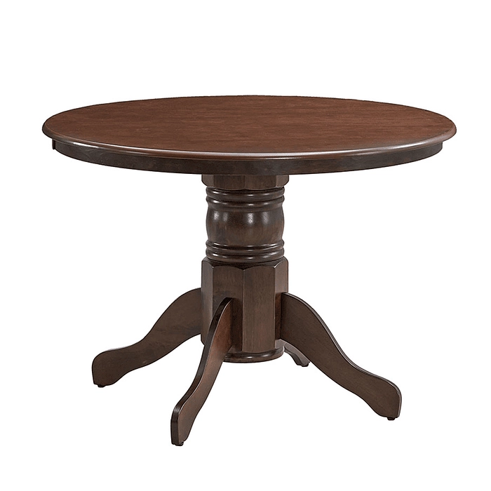 JUEGO DE COMEDOR BRISTOL CHOCOLATE 4 SILLAS MARFIL - 3