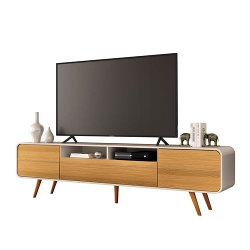 RACK TV MARSELLA 85' 220X57X40 CM - 5