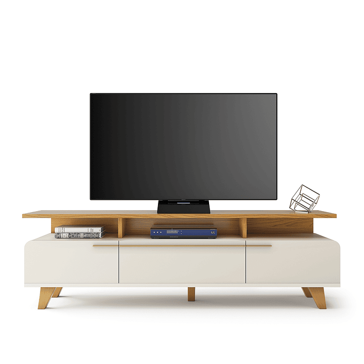 RACK TV SIENA 70' 200X61X38 CM - 6