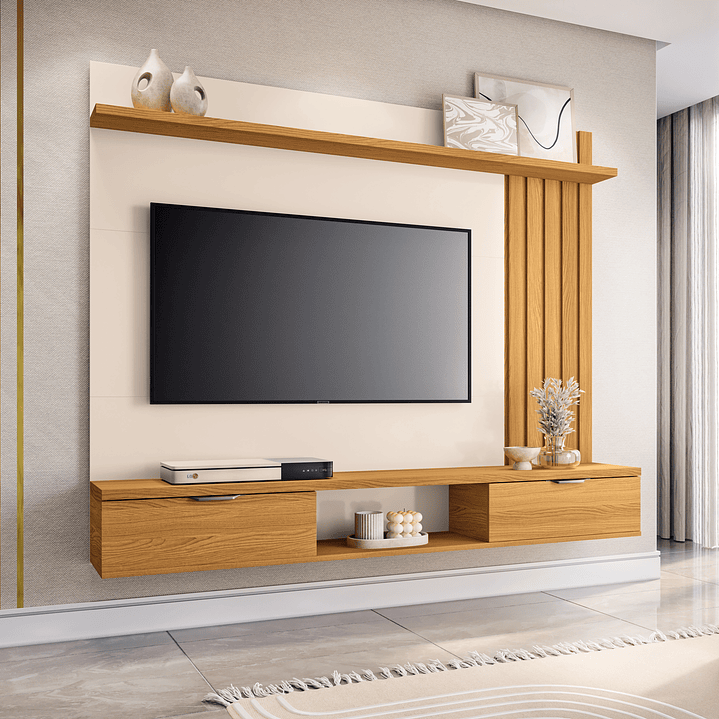 HOME TV PANEL MÓNACO 55' 160X135X31 CM - 1