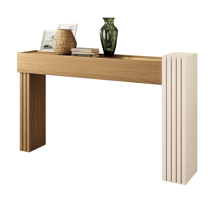 ARRIMO TRENTO FREIJO-OFF WHITE 129X80X30 CM - 4