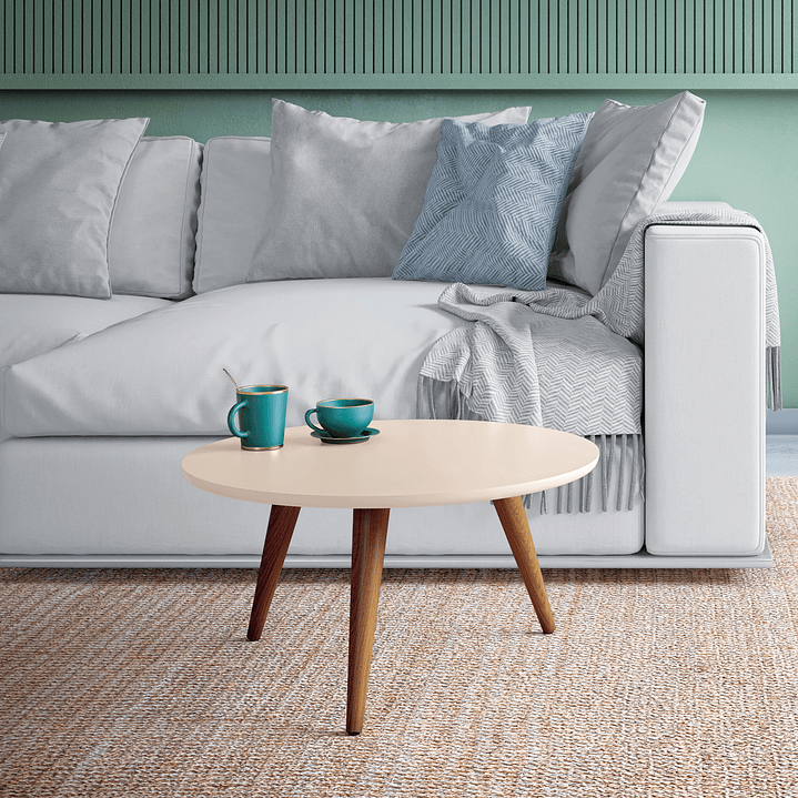 MESA DE CENTRO ALBA OFF WHITE 60X60X32 - 2