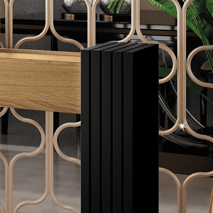 ARRIMO TRENTO FREIJO-PRETTO 129X80X30 CM - 3