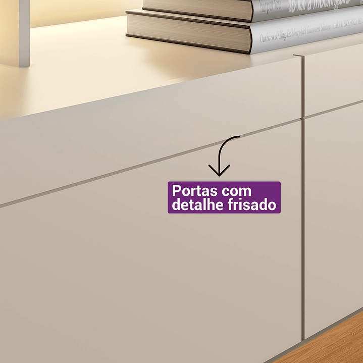 RACK ESTORIL TV 85' 2.2 CON LUZ LED - 2