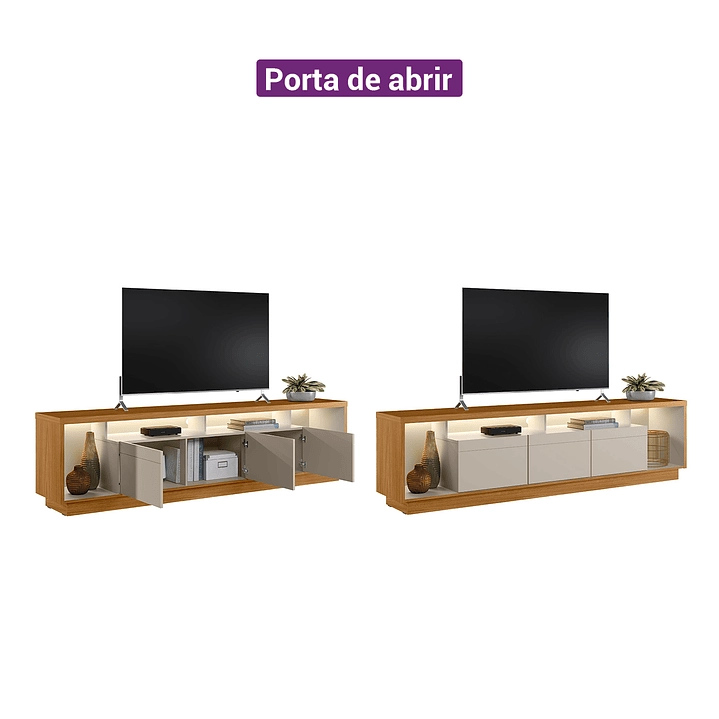 RACK ESTORIL TV 85' 2.2 CON LUZ LED - 3