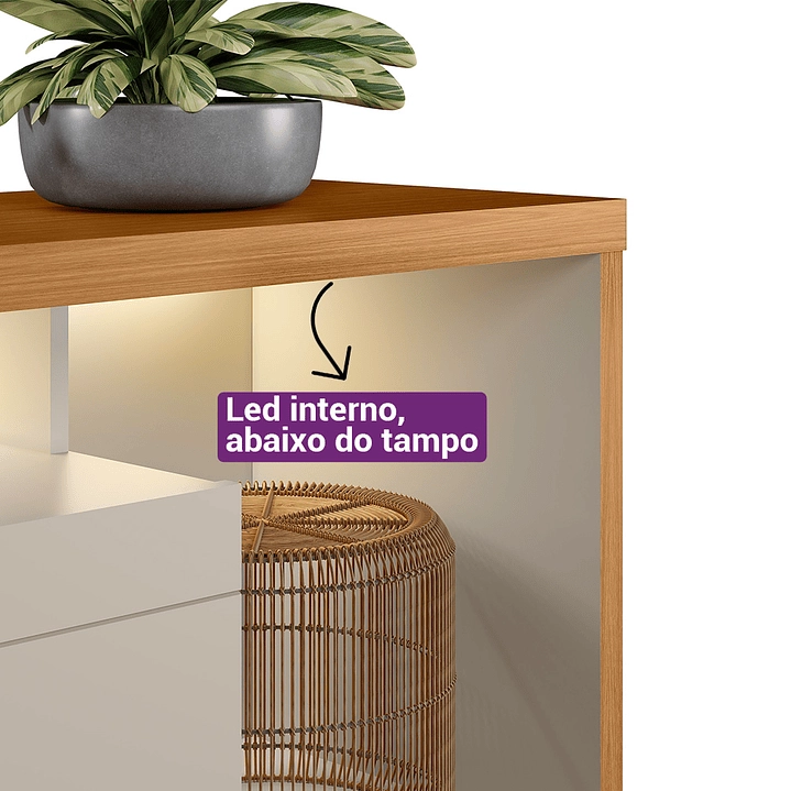 RACK ESTORIL TV 85' 2.2 CON LUZ LED - 5
