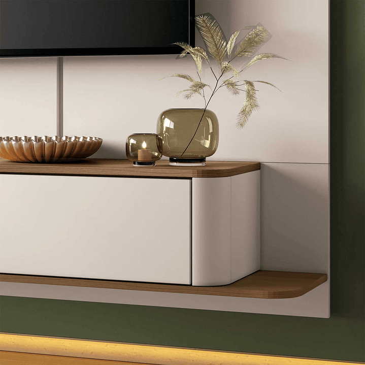 HOME PANEL PROVENZA TV 70' 1.8 OFF WHITE CASTAÑO - 4