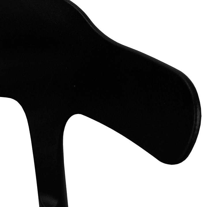 PACK 2 TABURETES BAR BISTRO NEGRA ASIENTO BEIGE - 5