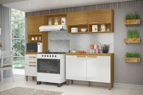 Kit Mueble de Cocina Mery Ann Marrocos/ Off white 258,8        196,2x38,1x256,4 - 5