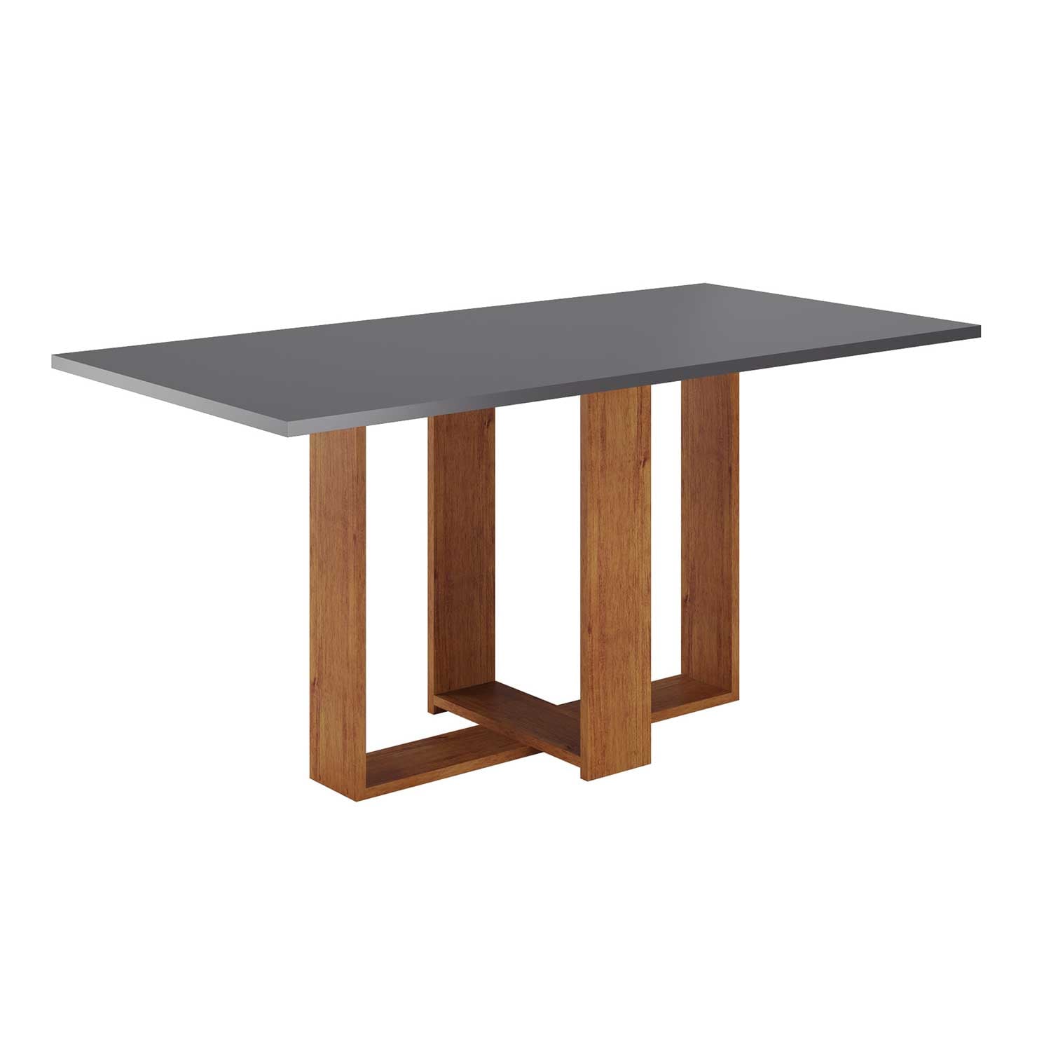 JUEGO DE COMEDOR 6 SILLAS TOSCANA GRIS  80 x 80 x 160 - 3