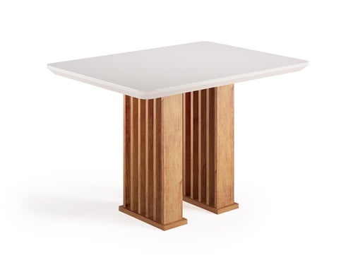 JUEGO DE COMEDOR 4 SILLAS HERITAGE BEIGE  82 x 90 x 120 cm - 4