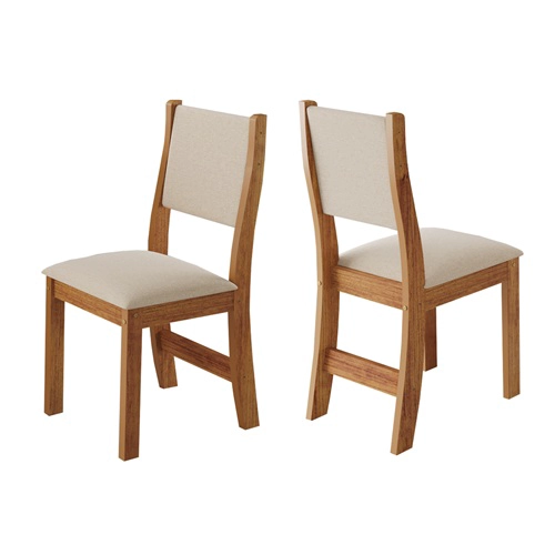 JUEGO DE COMEDOR 4 SILLAS HERITAGE BEIGE  82 x 90 x 120 cm - 5