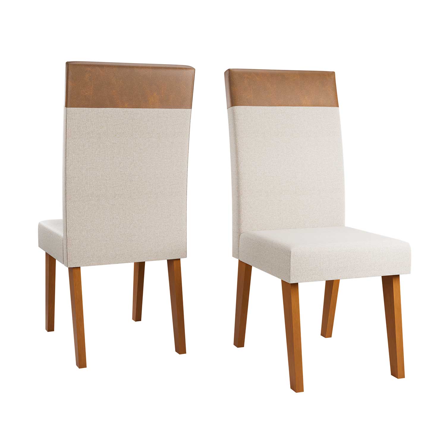 JUEGO DE COMEDOR 8 SILLAS TERRANOVA BEIGE 79,5 x 90 x 200 cm - 4