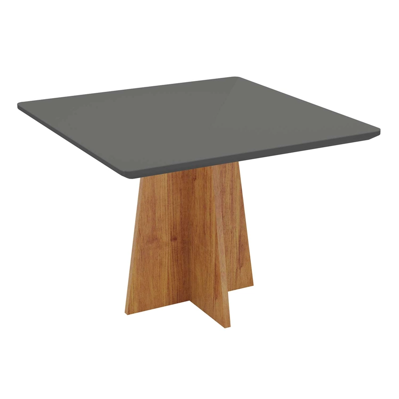 JUEGO DE COMEDOR 4 SILLAS HERA GRIS 77,6 x 90 x 90 cm - 4