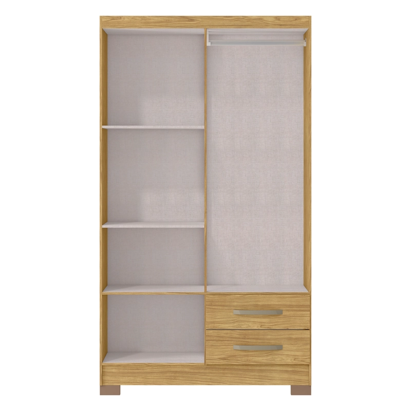 CLOSET 4 PUERTAS CLASSIC MARROCOS/MARROCO RIPADO 188 X 104,8 X 46,5 - 4