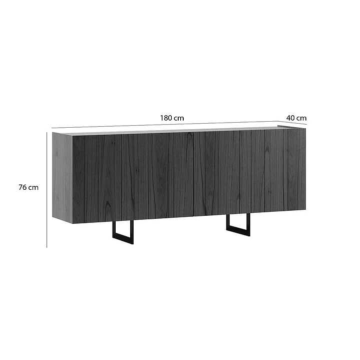 BUFFET RUSTICO 180X40X76 - 3