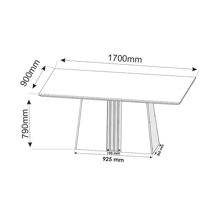 JUEGO DE COMEDOR 6 SILLAS GLAMOUR VIDRIO GRIS - 5