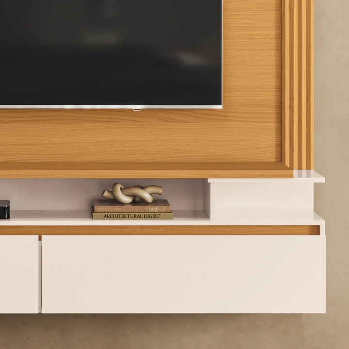 HOME SUSPENSO CAPRI 1.8 CINAMOMO / OFF WHITE 65' - 4