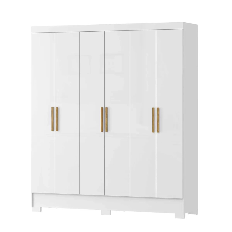 CLOSET 6 PUERTAS NATIVO BLANCO 200,6 X 175,2 X 46,2 - 3
