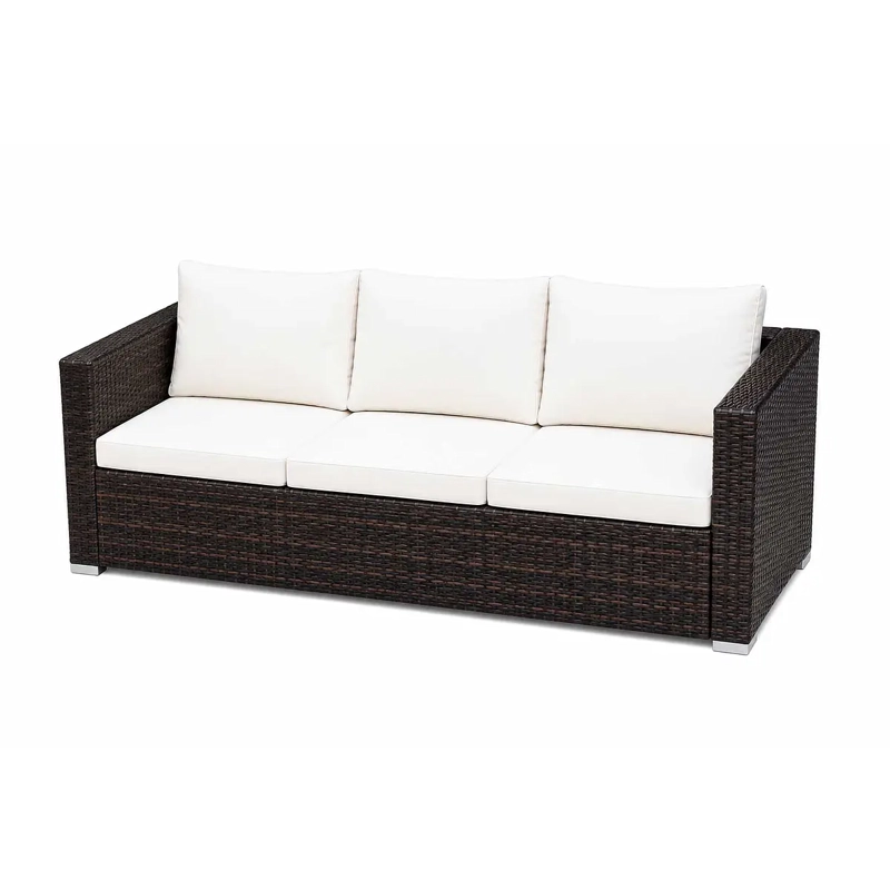 JUEGO DE TERRAZA GALES CON SOFA 3C CHOCOLATE - 7