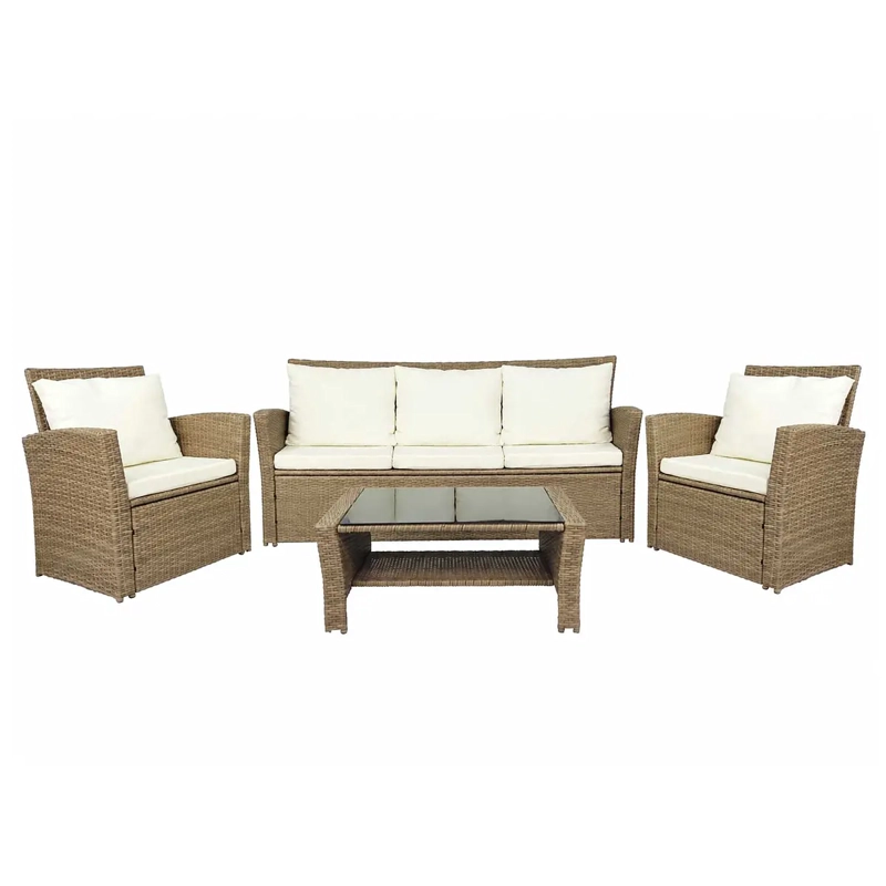 JUEGO DE LIVING TERRAZA JOSEFINA 5 PERSONAS - 2