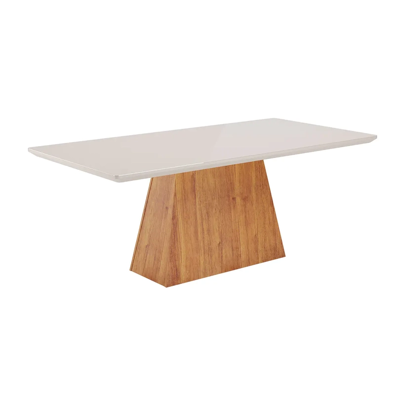 JUEGO DE COMEDOR 8 SILLAS VALERIO BEIGE 79,5 X 90 X 200 CM - 4