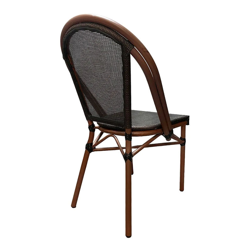 SILLA PARISINA CLASICA CAFE  2 UNIDADES - 4