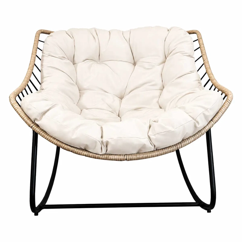 SILLA MECEDORA ROCKING CHAIR NATAL MARFIL - 2