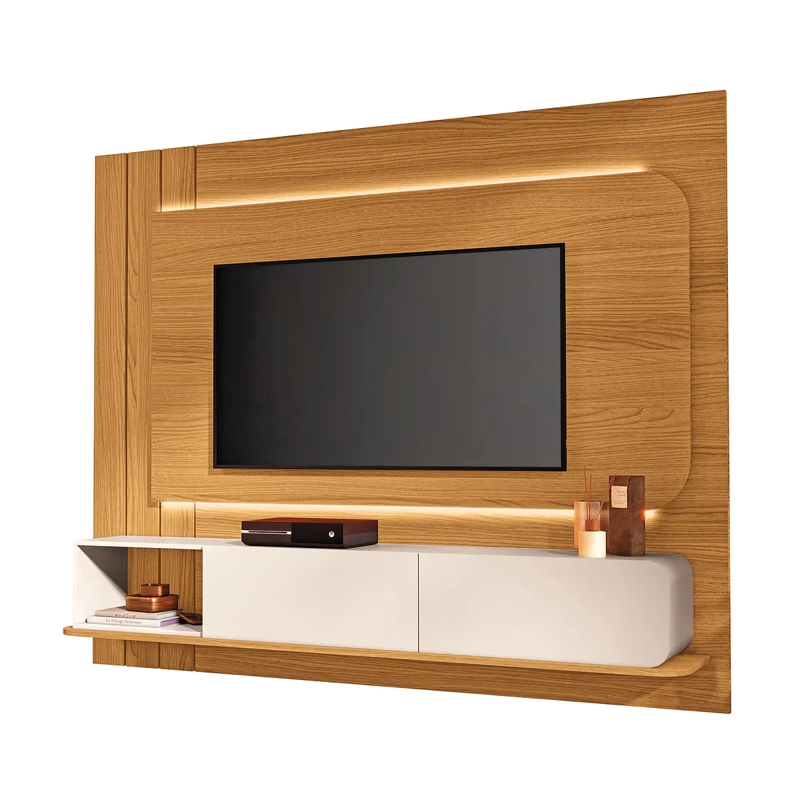 HOME TV 75 PANEL LUMEN LUZ LED 2.2 CINAMOMO OFF WHITE - 2