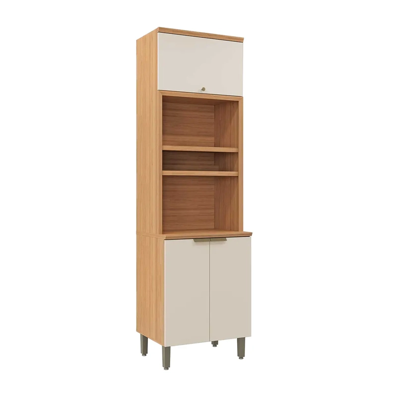 MUEBLE COCINA MICROONDAS SELENE JEQUITIBA  OFF WHITE - 2